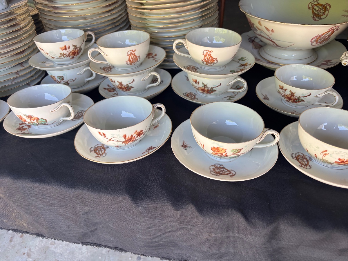 Important service de table porcelaine -photo-7