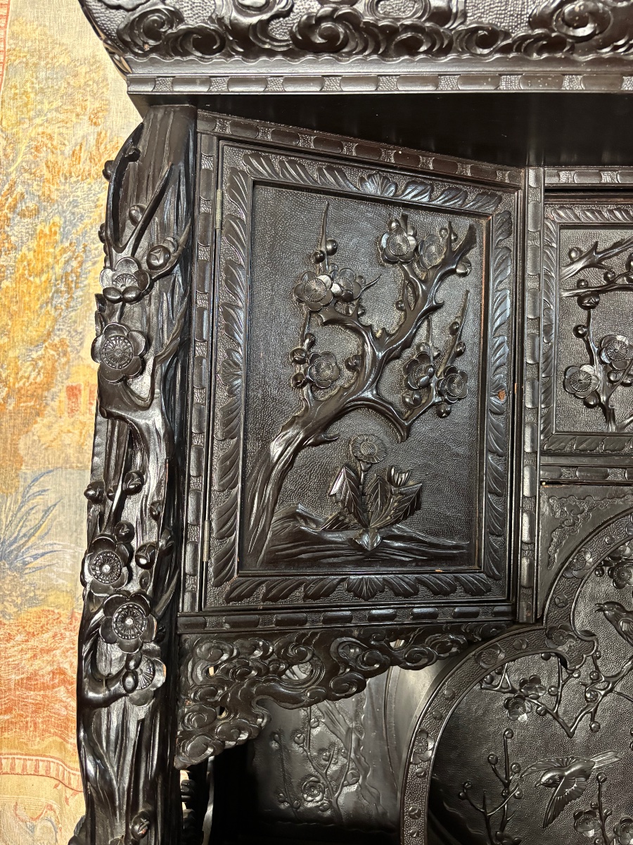 Meuble cabinet chinois -photo-2