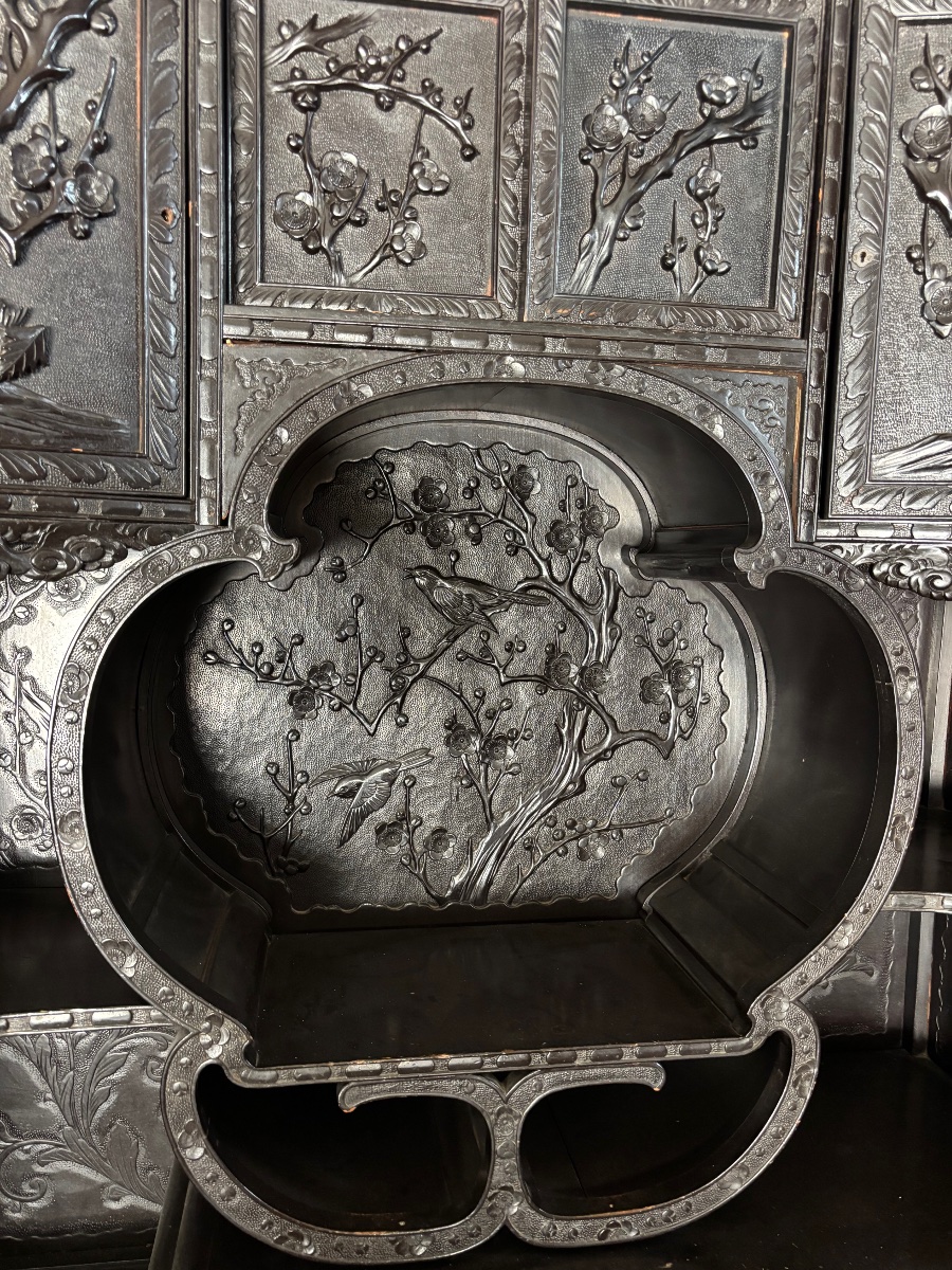 Meuble cabinet chinois -photo-3