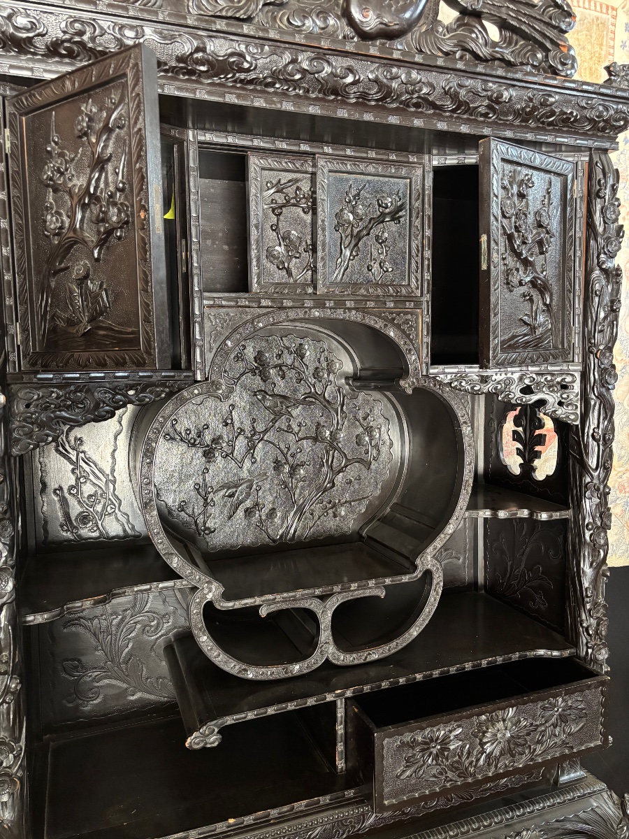 Meuble cabinet chinois -photo-5