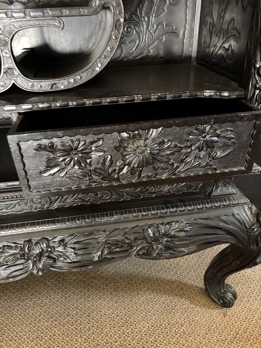 Meuble cabinet chinois -photo-7