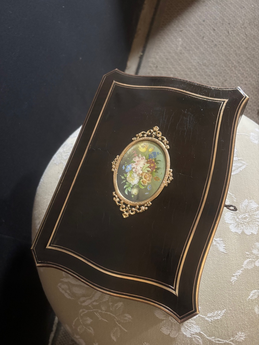 Coffret Napoléon 3 signé TAHAN 