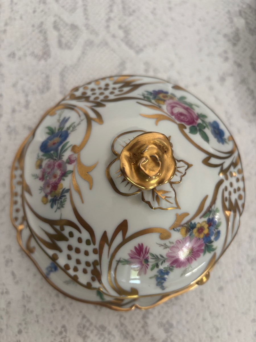 Limoges Porcelain Dessert Set -photo-3