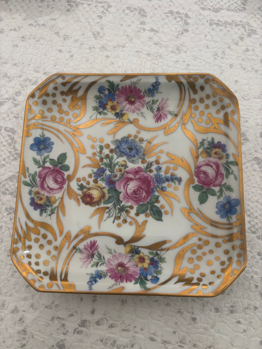 Limoges Porcelain Dessert Set -photo-1