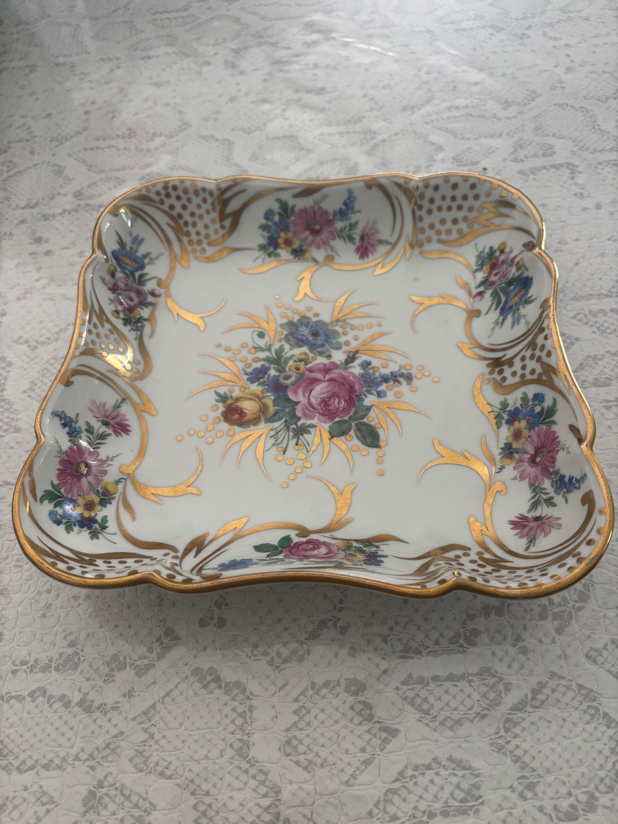 Limoges Porcelain Dessert Set -photo-2