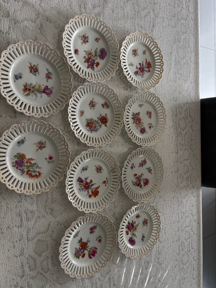 Porcelain Dessert Plate Set -photo-2