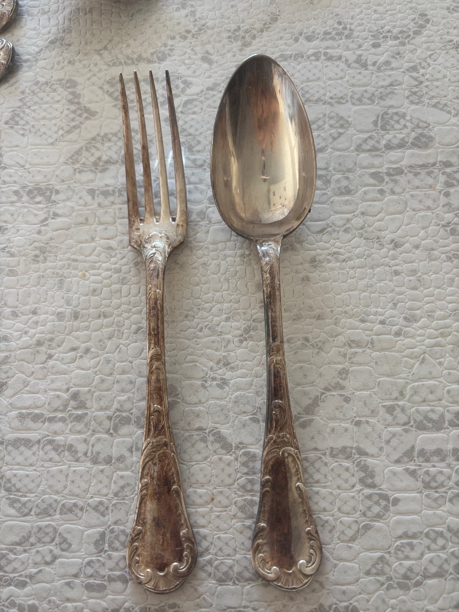 Christofle Silver-plated Cutlery -photo-2