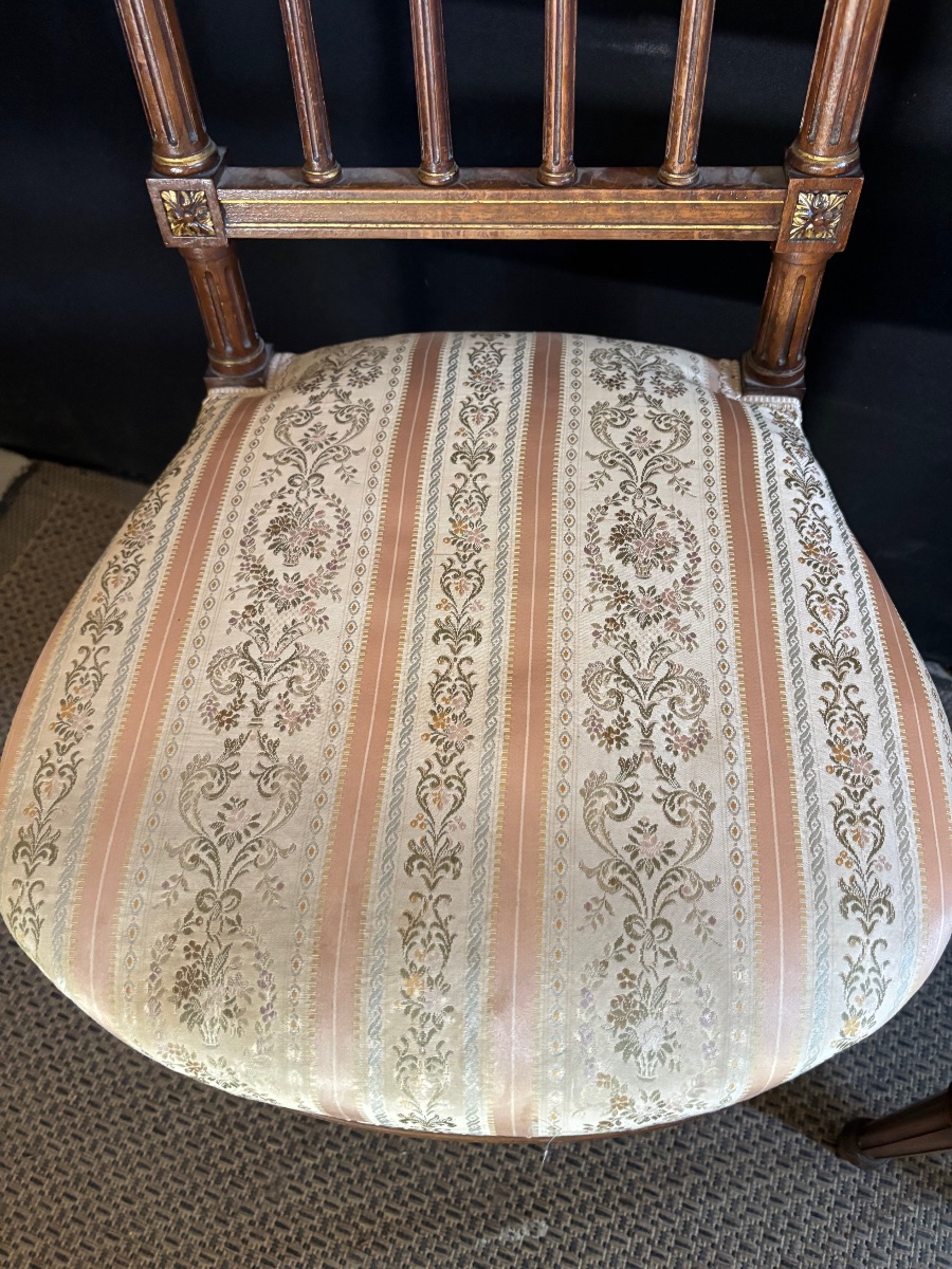 Pair Of Louis XVI-style Chairs -photo-1