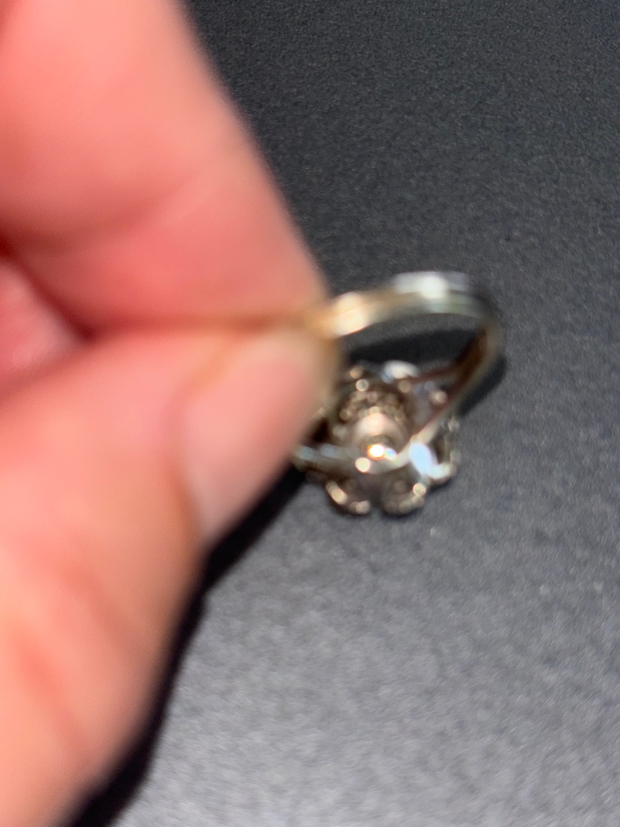 Bague ancienne or et diamants -photo-1