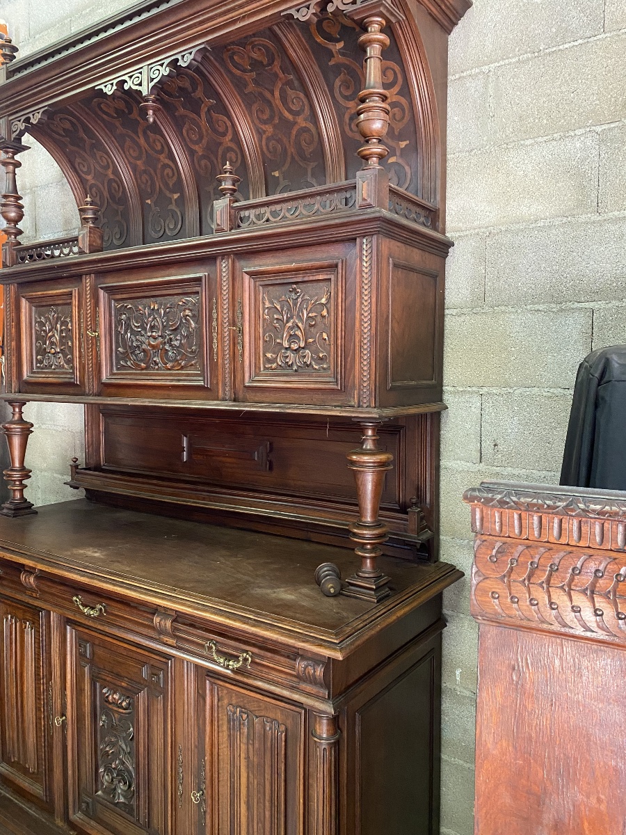 Meuble crédence noyer -photo-2