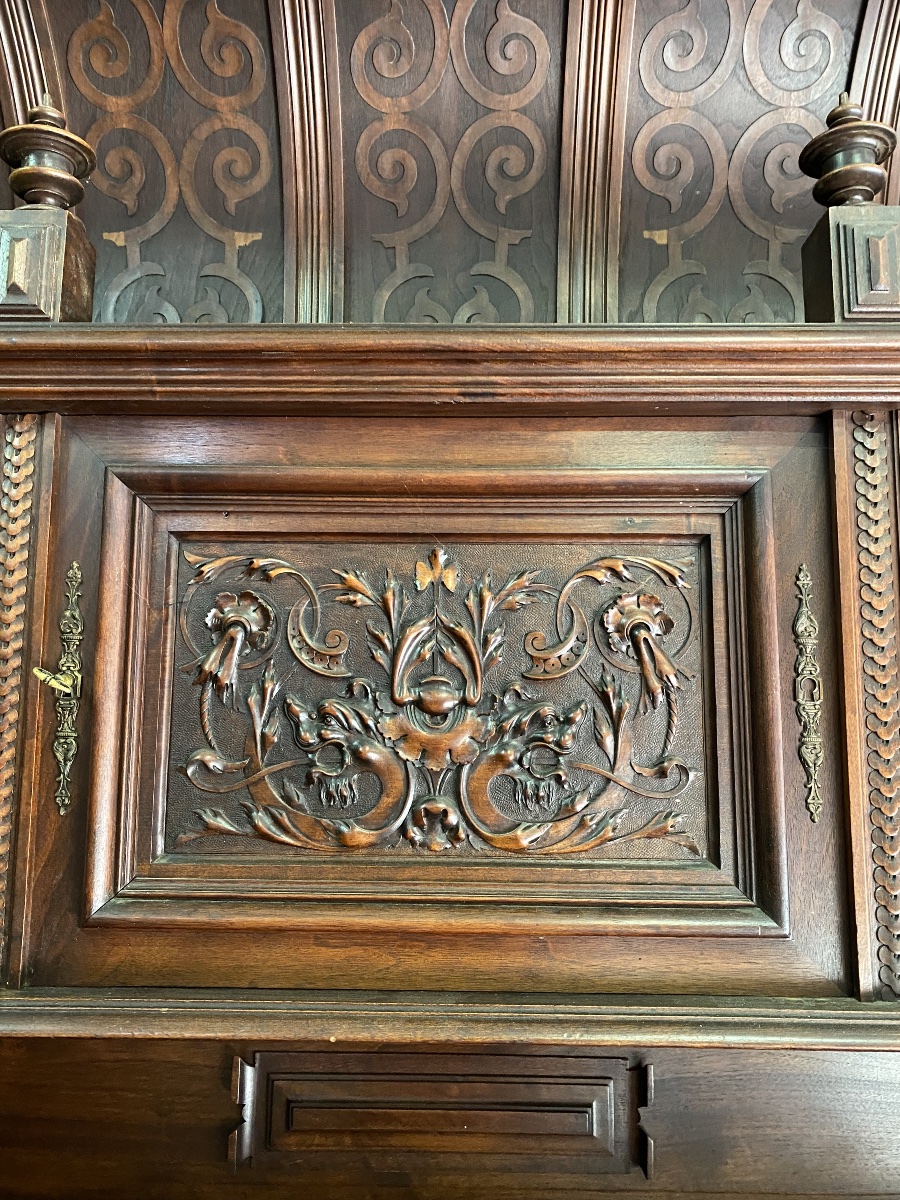 Meuble crédence noyer -photo-3