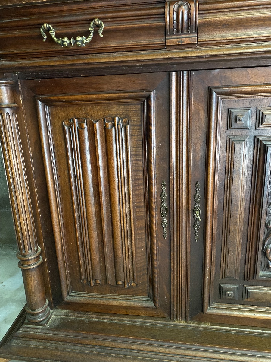 Meuble crédence noyer -photo-1