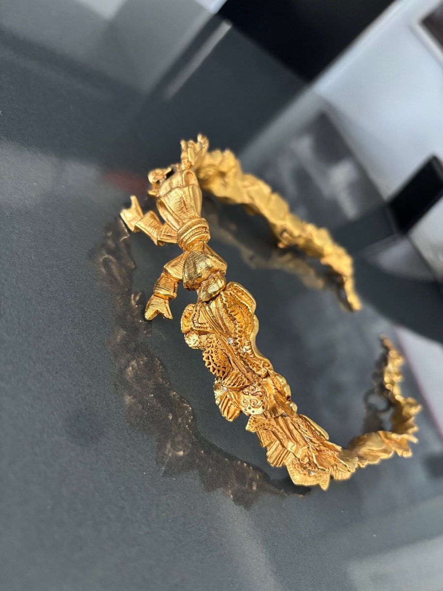 Parure collier boucles d’oreille Christian Lacroix -photo-2