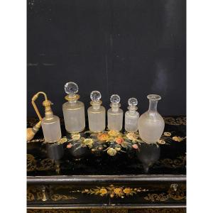 Garniture De Toilette Cristal St Louis 