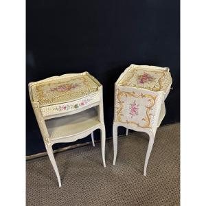 Pair Of Louis XV Style Bedside Tables