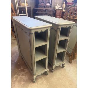 Pair Of Large Louis XV Style Bedside Tables
