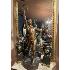 Bronze chant de la victoire P.ponsard H. 100 cm