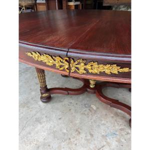 Table de salle à manger style Louis XVI 
