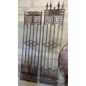 Grille en fer forgé 18 ième