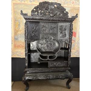 Meuble cabinet chinois 