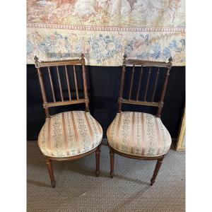 Pair Of Louis XVI-style Chairs