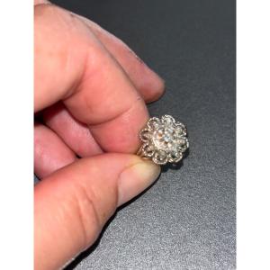 Vintage Gold And Diamond Ring