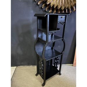 Asian-style Black Shelf