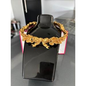 Parure collier boucles d’oreille Christian Lacroix 