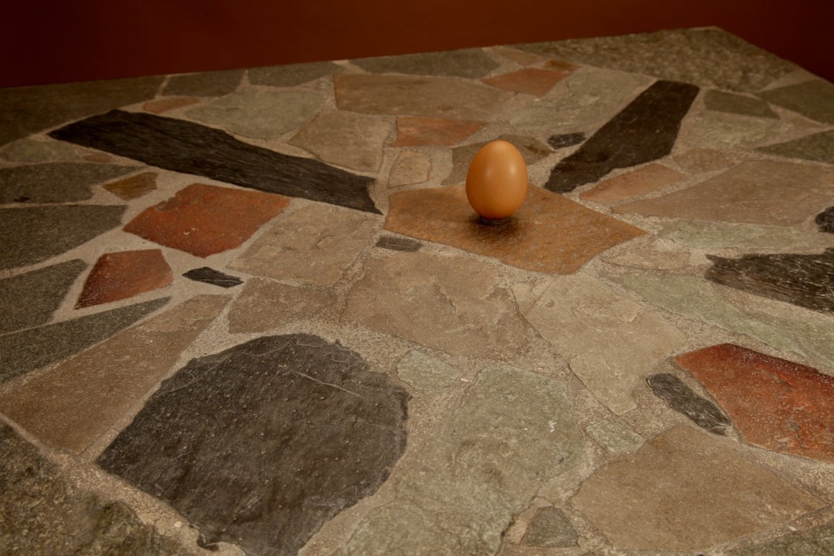 Une Table Basse Hollandaise d'époque Brutaliste Dans Le Style De Paul Kingma-photo-1