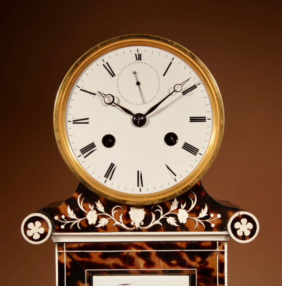 Beautiful And Rare French Pendule/mantel Clock With Thermometer Circa 1870.-photo-6