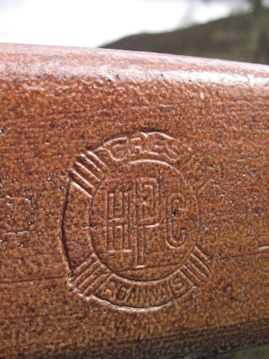 Pair Of Very Rare And Impressive Art Deco Stoneware Planters, Side Tables-photo-3