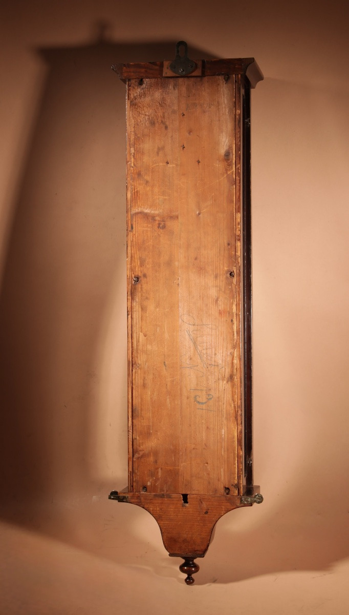  A Interesting Elegant Black Forest Regulator Wall Clock In The Vienna Style.-photo-4