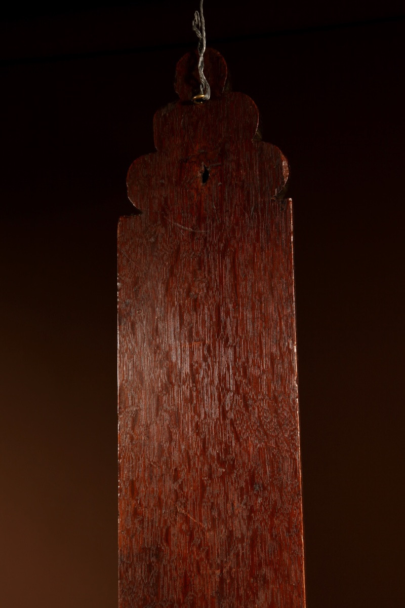  Volendam Interest Wedding Love Gift Very Fine Chip Carved Oak Dutch Mangling Board 18th/19th C-photo-4