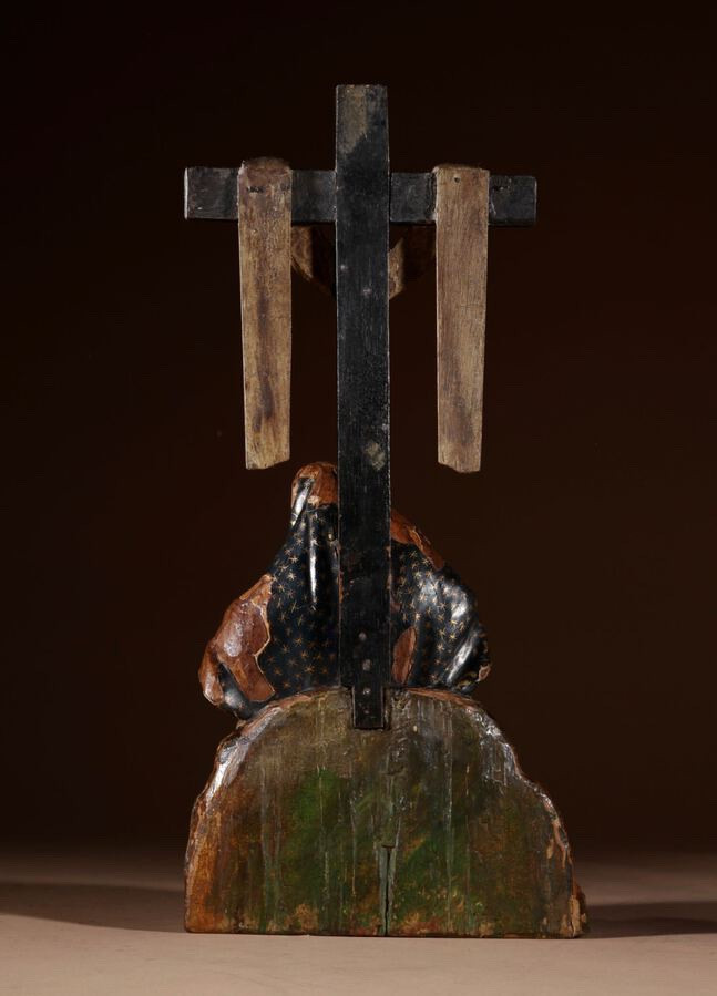    A Fine Spanish Pieta Circa 1750.-photo-5