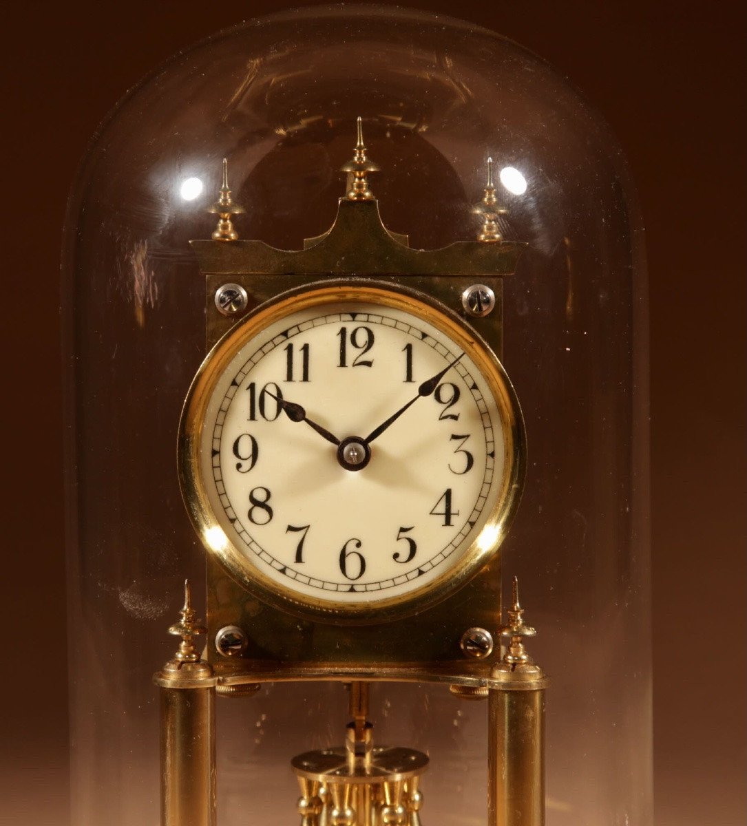 Pendule à torsion signée BHA, datant de l'année 1900. -photo-3