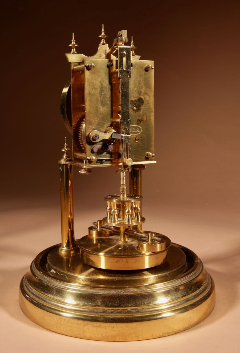 Pendule à torsion signée BHA, datant de l'année 1900. -photo-4