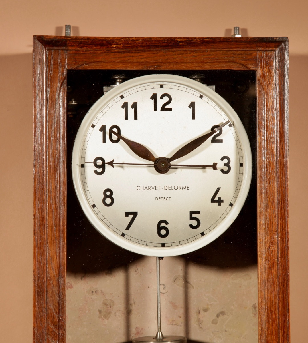 Charvet Art Deco Electric Master Clock-photo-3