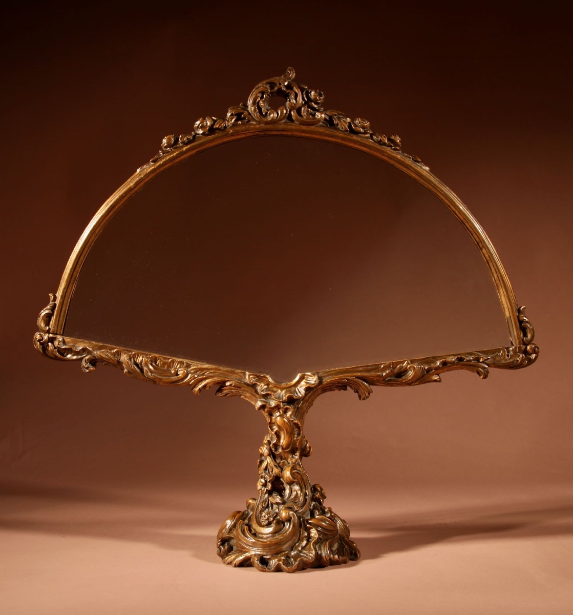French Rococo Style Fan Display Stand.