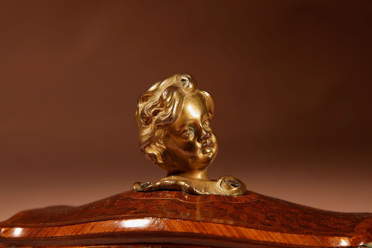 French Desk Blotter 19th Century-photo-1