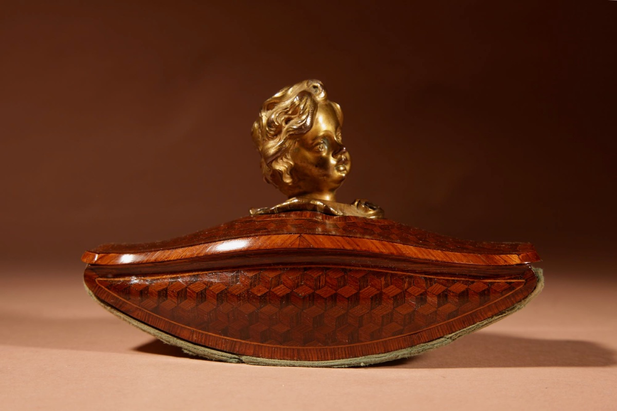 French Desk Blotter 19th Century-photo-2