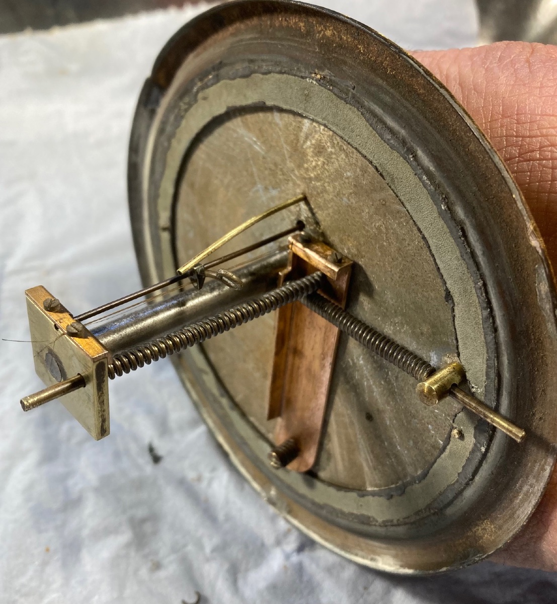 Rare et intéressante station météorologique : hygromètre à cheveux breveté Klinkerfues, fabriqu-photo-4