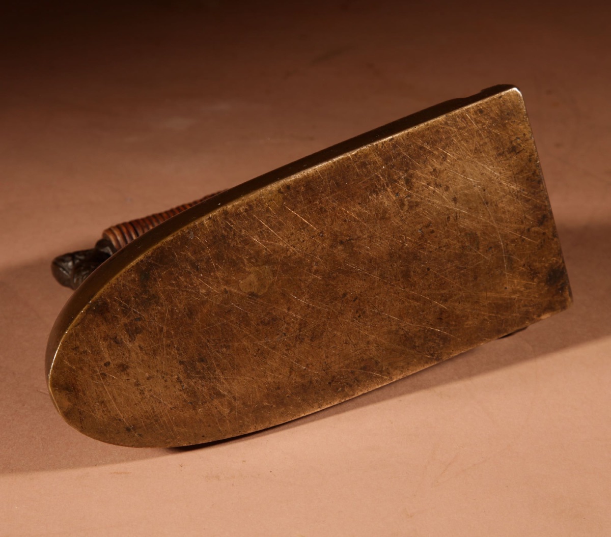 A Rare Bronze Iron French Circa 1800-1850.-photo-8