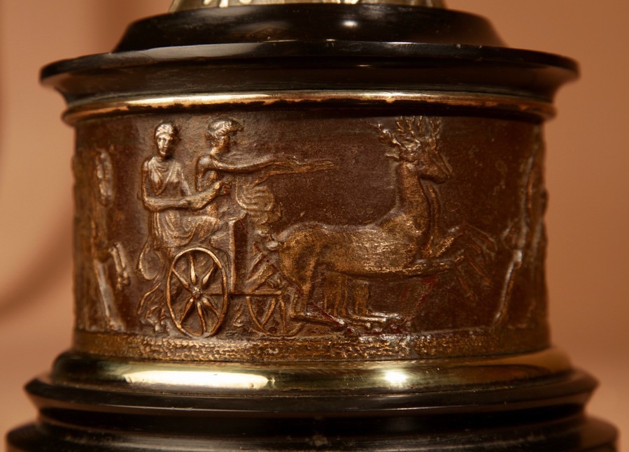Lampe de table d'époque « Grand Tour » (XIXe siècle)-photo-3