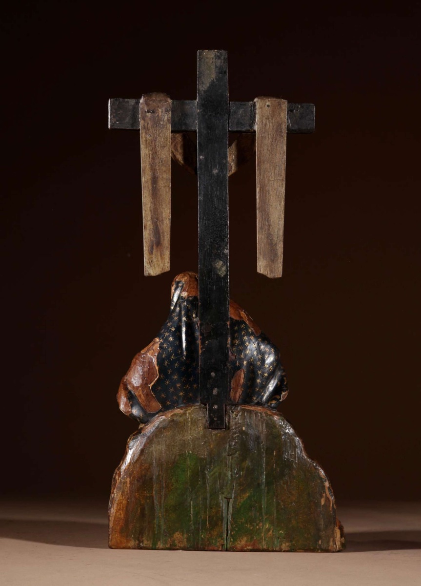  Une belle Pietà espagnole, vers 1750. -photo-8