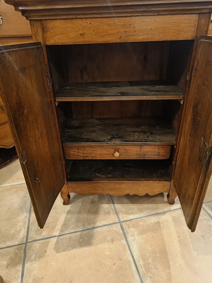 Louis XV Master Cabinet In Walnut-photo-5