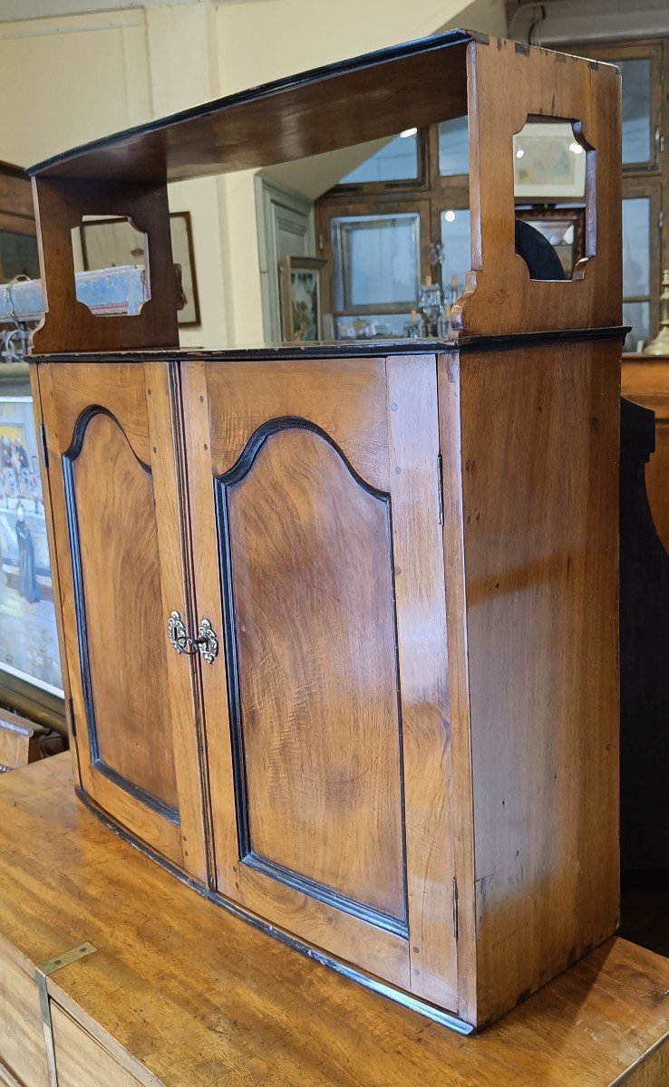 Louis XV Shelf In Walnut In The Taste Of Ax-photo-3