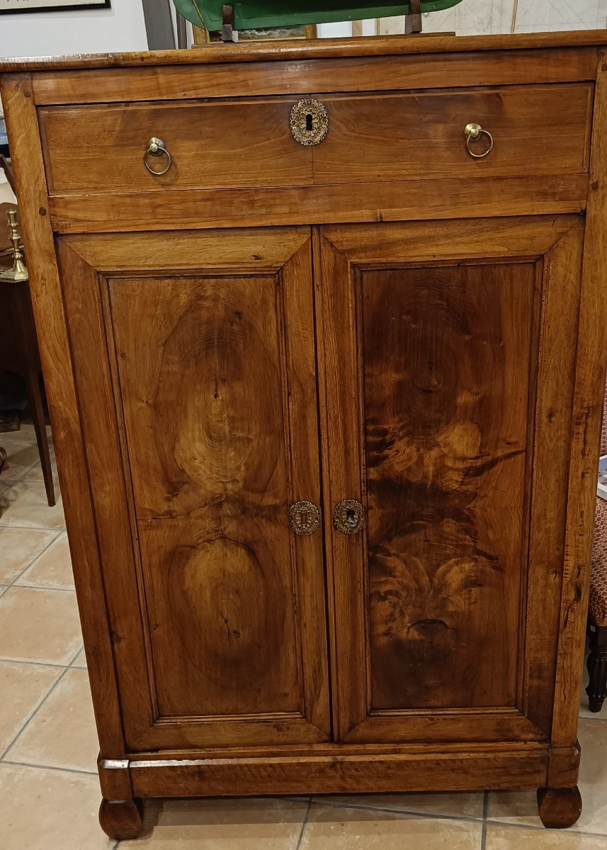 19th Century Restoration Fruitwood Sideboard, Buffet....-photo-2