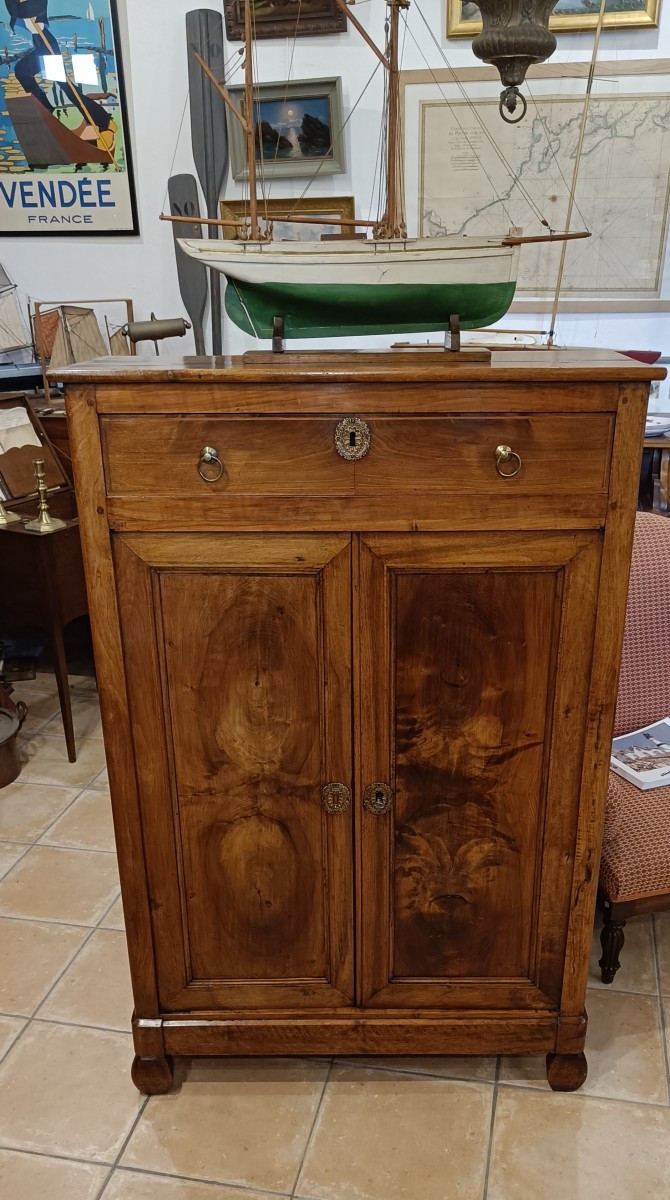 19th Century Restoration Fruitwood Sideboard, Buffet....