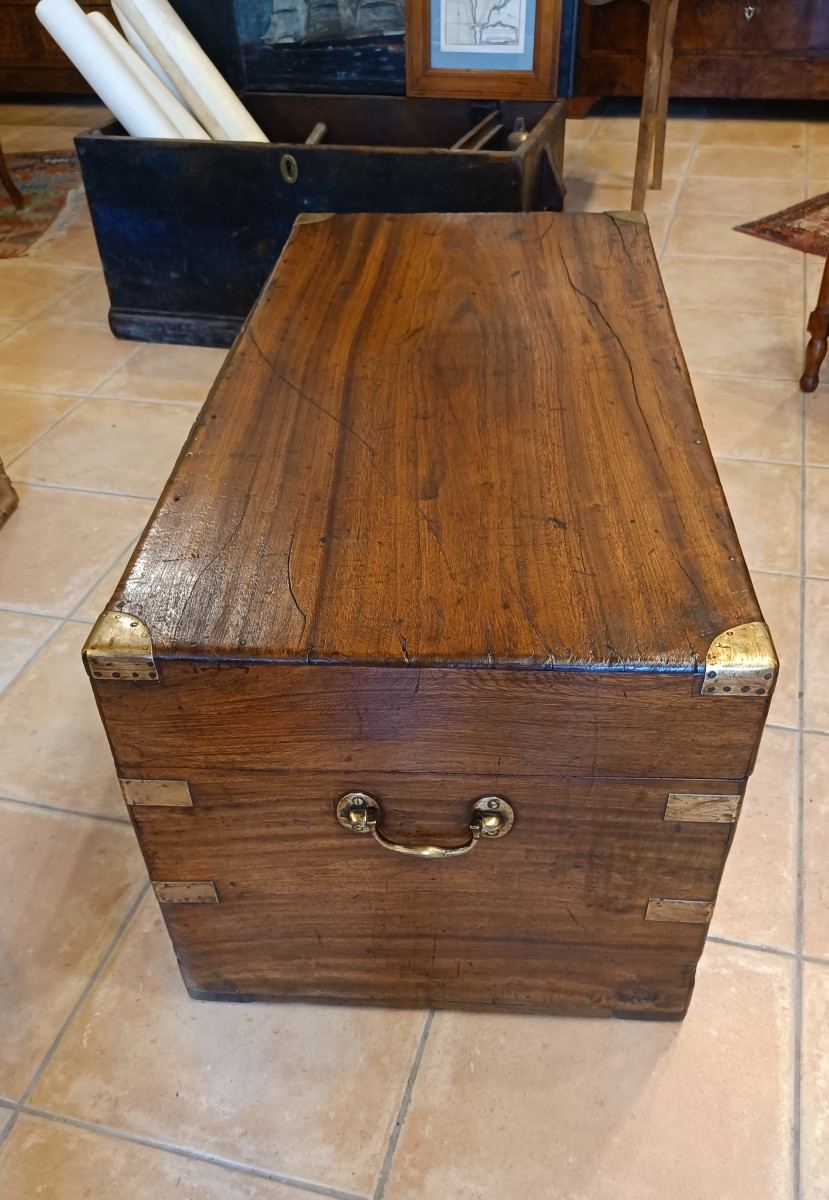 Malle de Marine 19ème en Camphrier-photo-3