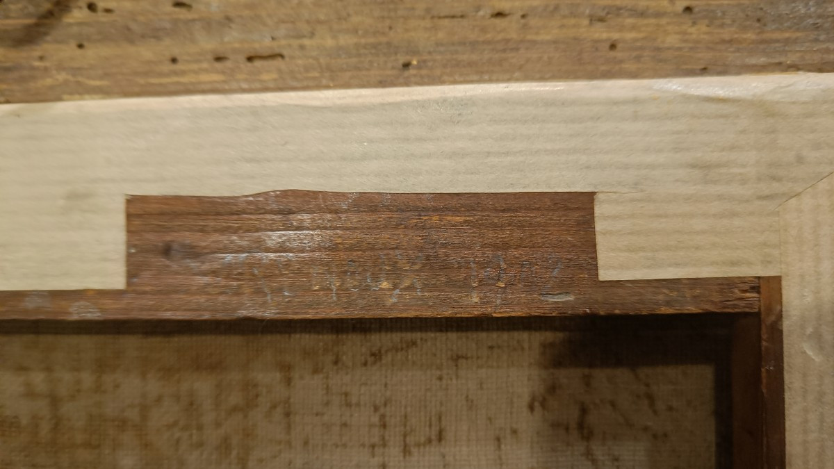 Tableau Nature morte "les oeufs durs"-photo-4